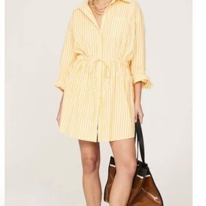 Pistola Yellow Long Sleeve Dress